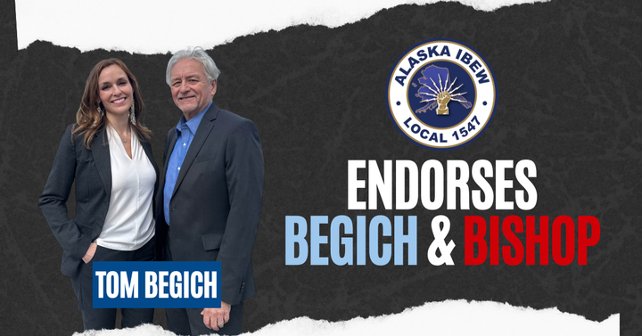 IBEW 1547 Dual Endorses Begich and Bishop