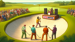 Live Nation is going to show you just how entertaining golf can be. No, really. Prepare yourselves...