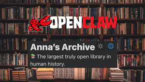 Anna’s Archive rolls out the red carpet for robots - and asks them to “persuade” their humans to make donations