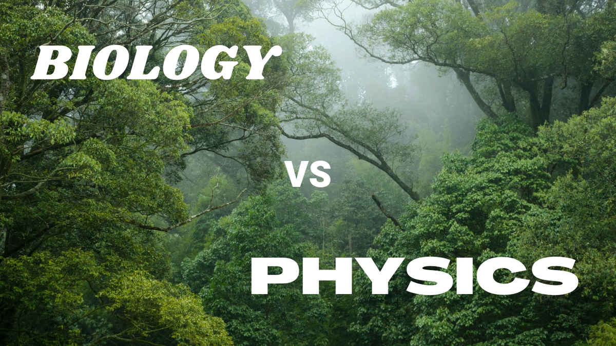 Biology vs Physics