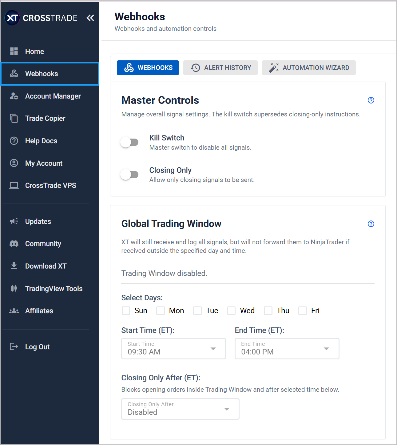 webhooks-section-with-alert-history-and-automation-wizard