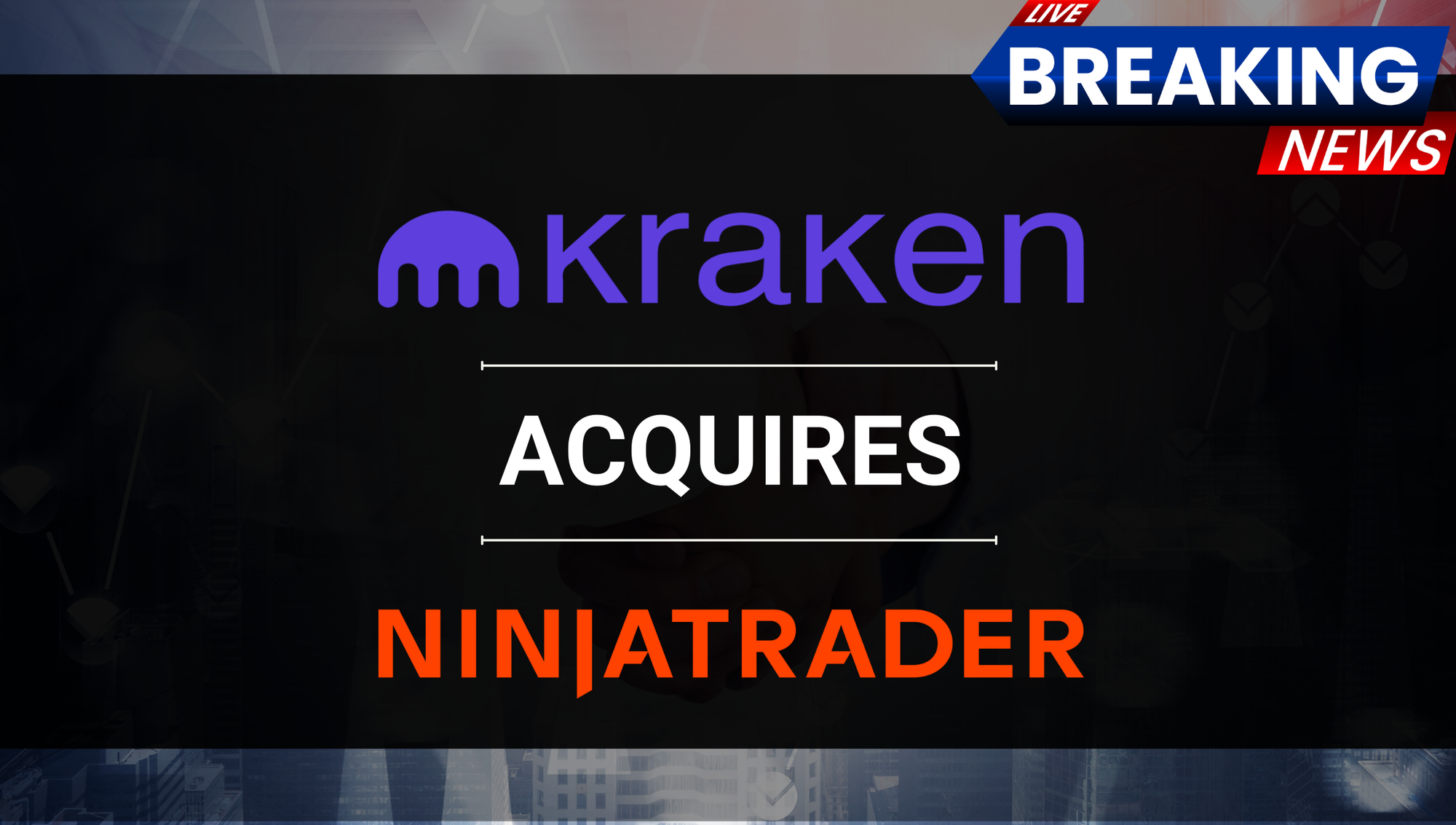 kraken-has-announced-its acquisition-of-ninjatrader-group
