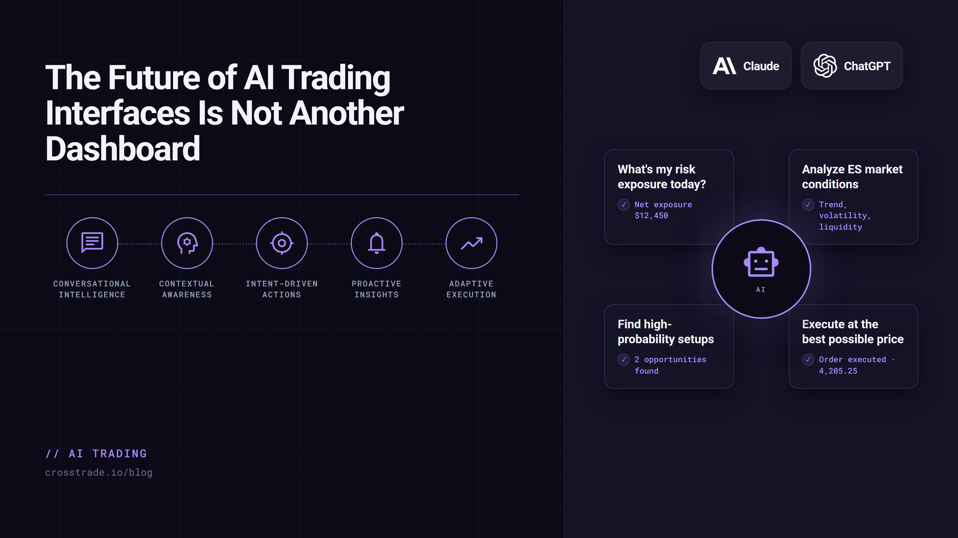 The Future of AI Trading Interfaces Is Not Another Dashboard