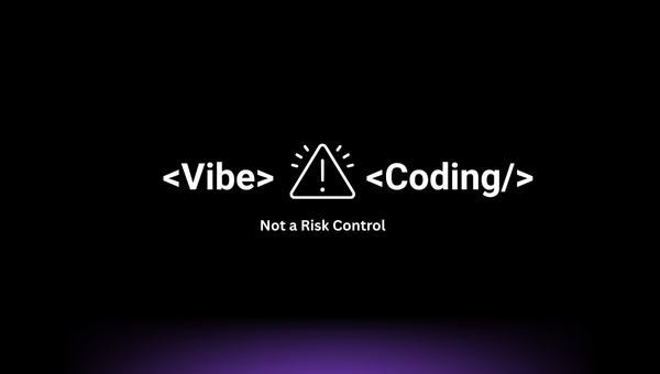 Vibe Coding Is Not a Risk Control