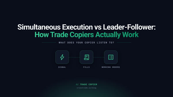 Simultaneous Execution vs Leader-Follower: How Trade Copiers Actually Work