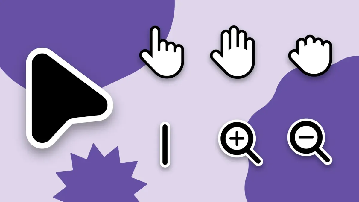 Source preview of AOSP Android-Style Cursors for Windows: AOSP Cursors converts Android's default pointer designs for desktop use
