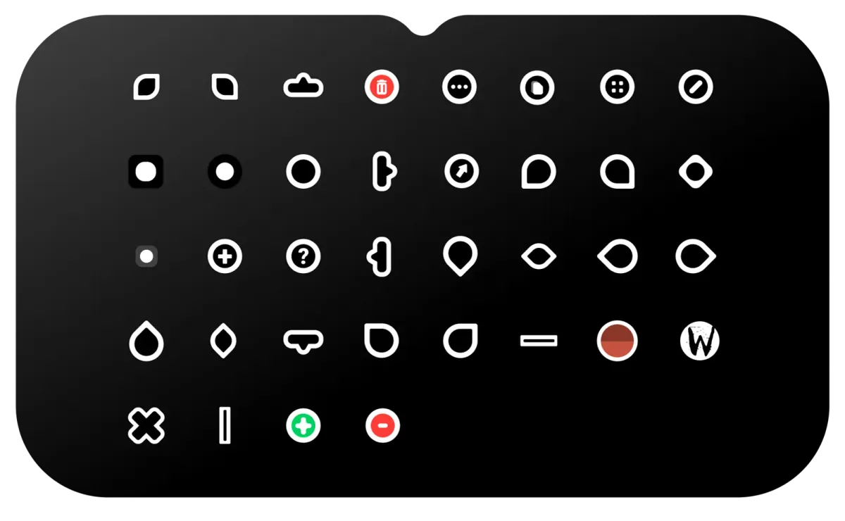 Source preview of GoogleDot Windows Cursor Set: GoogleDot is a Google-inspired pointer project with Blue, Black, White and Red variants