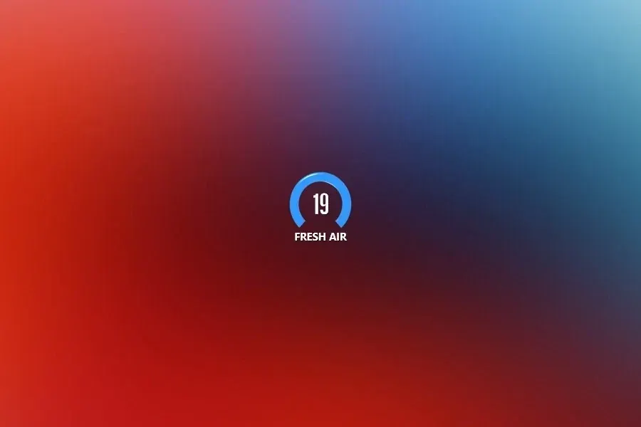 Source preview of AIR Pollution Rainmeter Skin credited to xxenium