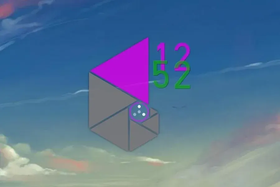 Source preview of Axono Clock Rainmeter Skin credited to injust29