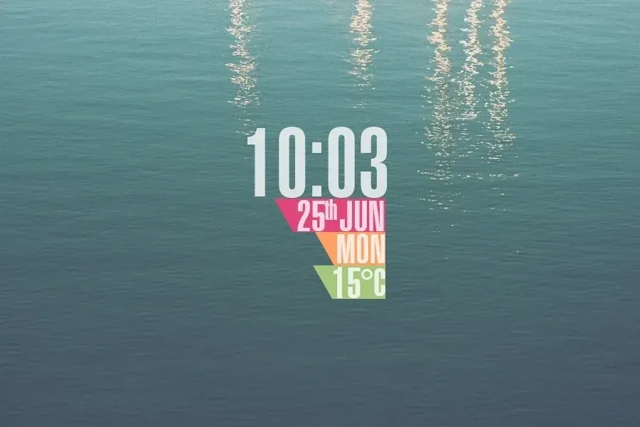 Source preview of Bar Rainmeter Skin credited to maKrop