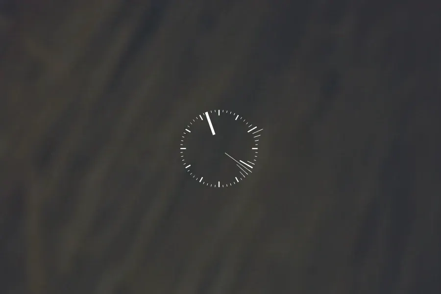 Source preview of Beta Clock Rainmeter Skin credited to GemiWagner