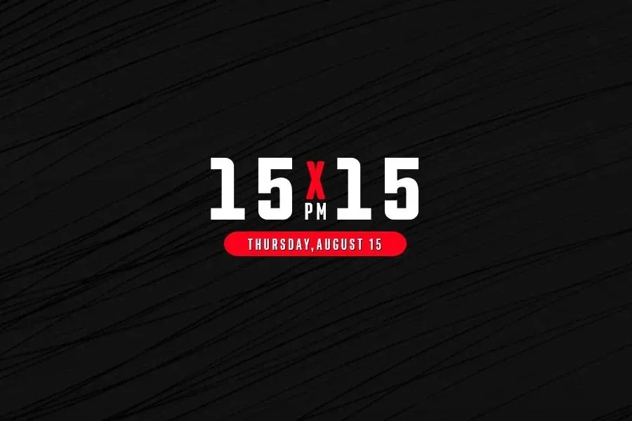 Source preview of Bold Digital Clock and Date Rainmeter Skin credited to StarLender