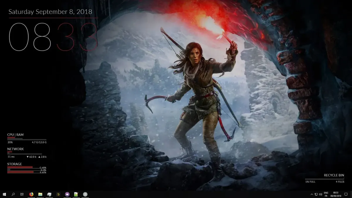 Source documentation preview of chaRm for Rainmeter