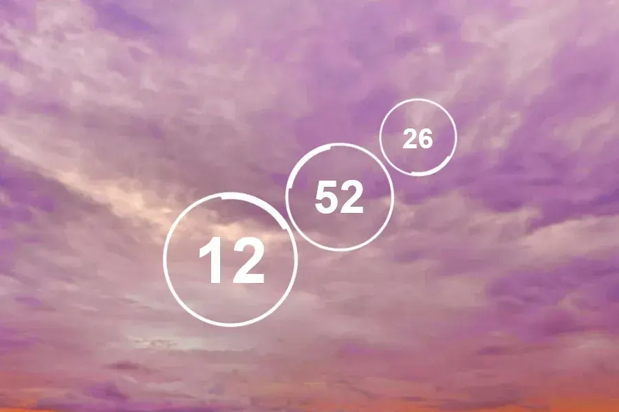 Source preview of Circle Clock Rainmeter Skin credited to Dairedo96