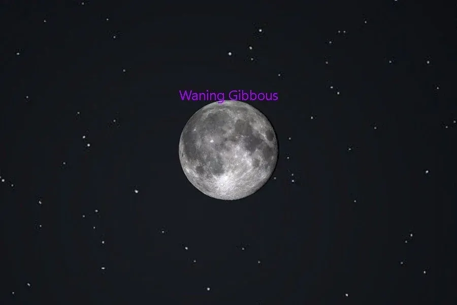 Source preview of Dragun Moon Phase Rainmeter Skin credited to WhytteDragun
