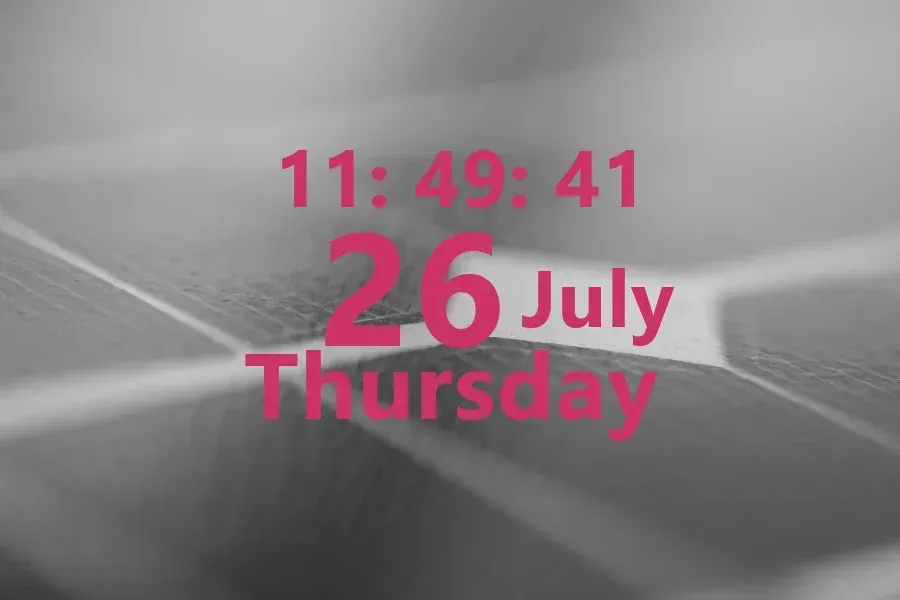 Source preview of Fancy Rainmeter Skin credited to vikkimnm