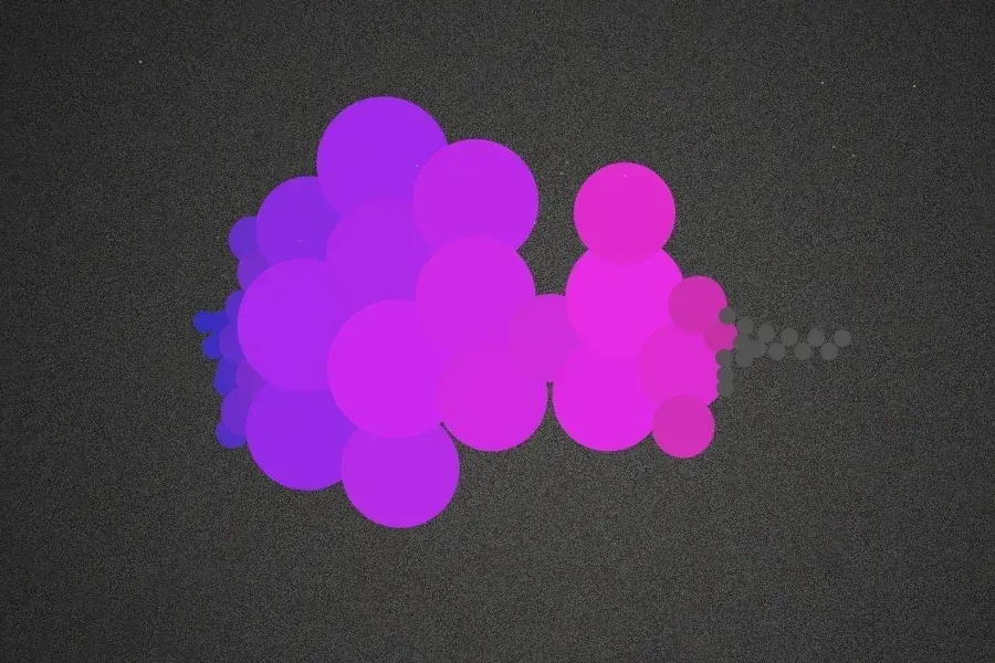 Source preview of Fizzualizer Rainmeter Skin credited to undefinist