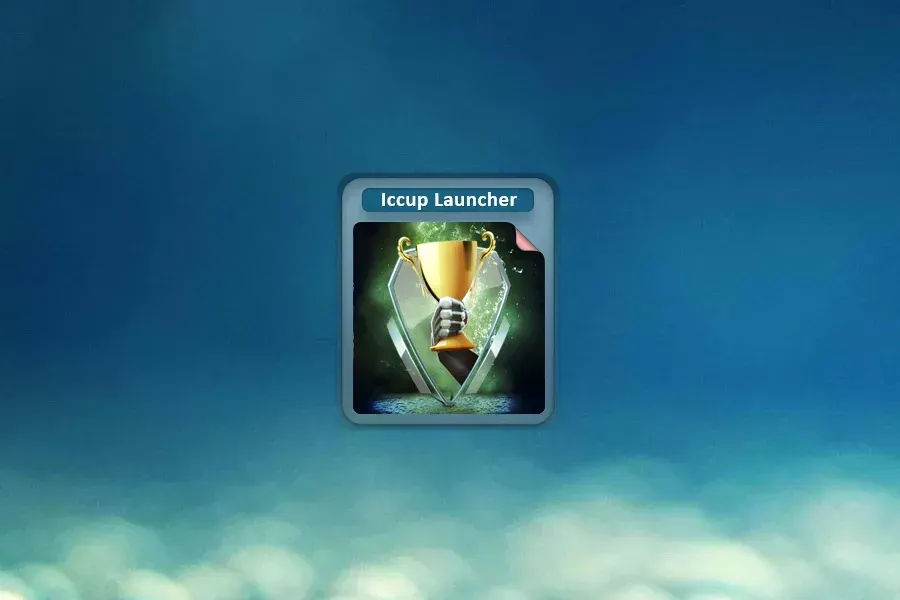 Source preview of Game Launcher White Rainmeter Skin credited to AnyMorF