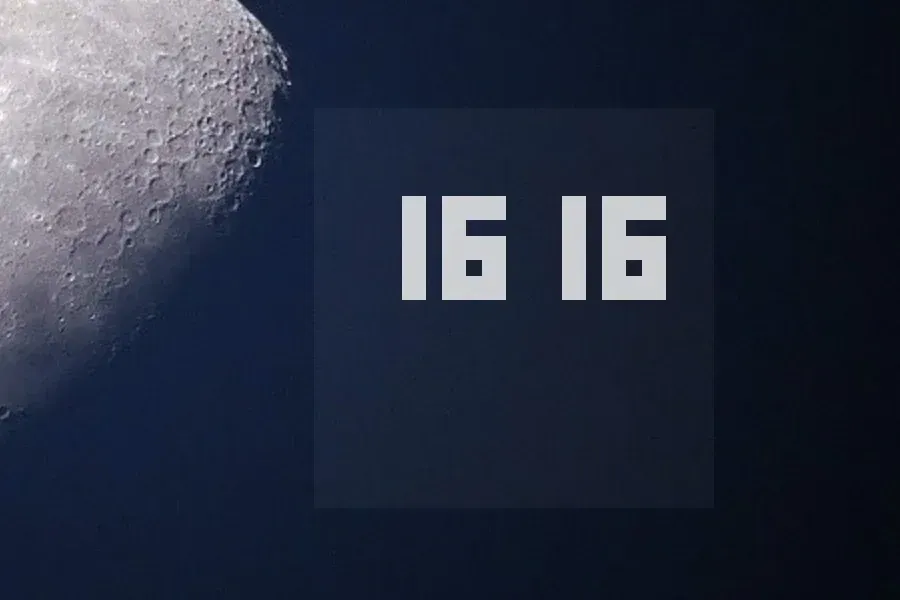 Source preview of Grid Clock/Visualizer: A combined clock and audio visualizer whose display changes when sound is playing