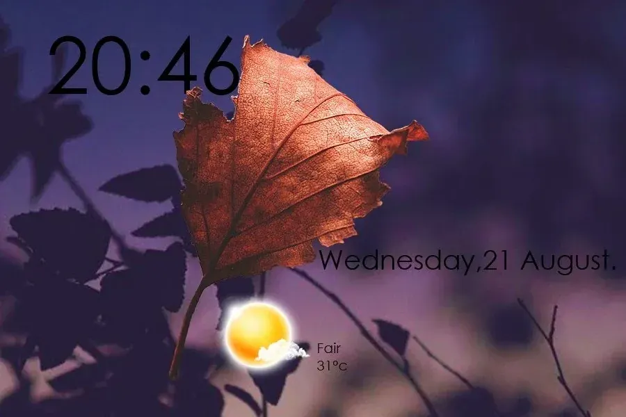 Source preview of Lonlif Rainmeter Skin credited to HipHopium