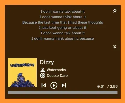 Creator source preview of Mikey Lyrics