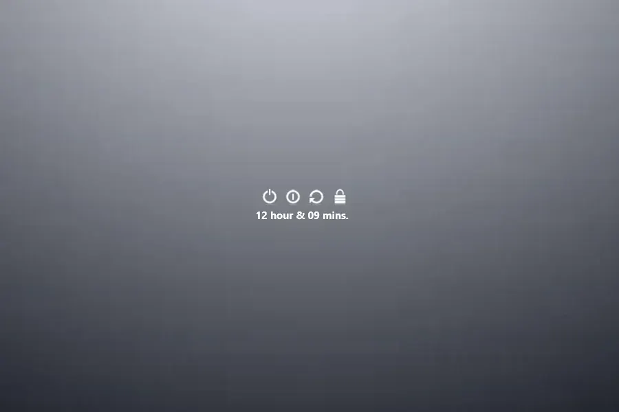 Source preview of Minipower Rainmeter Skin credited to solutionall