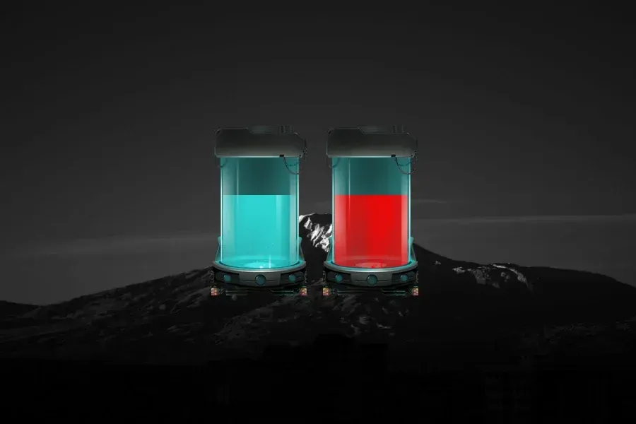 Source preview of New Real Equalizers: A group of audio-display styles including colored chemical-tank shapes, small horizontal bars, battery-like vertical levels and curved meter bars