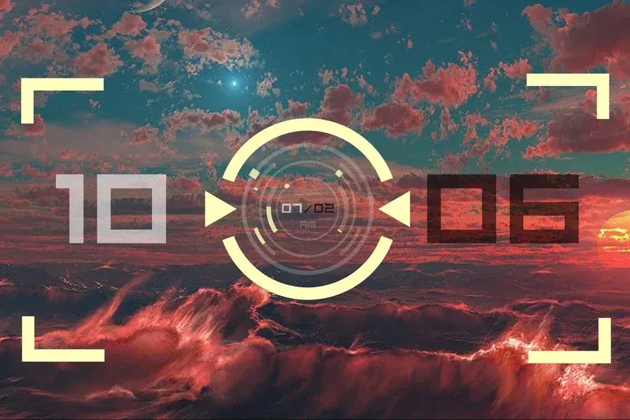 Source preview of Pinpoint Rainmeter Skin credited to SolarPhoton