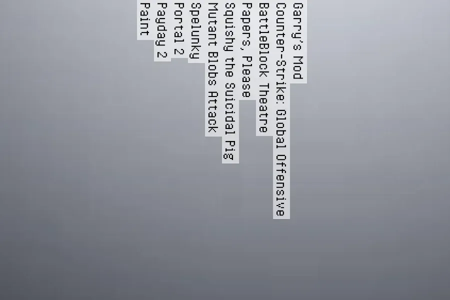 Source preview of Plop: A bar-based shortcut widget rather than a conventional icon dock
