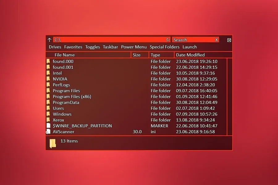 Source preview of RainExplorer Rainmeter Skin credited to Qwopjoans