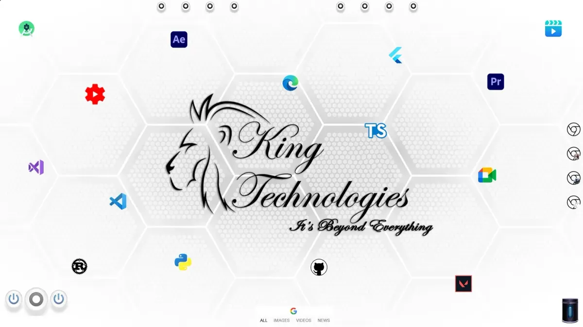 Creator source preview of Rainmeter Skin by Rohit Jain