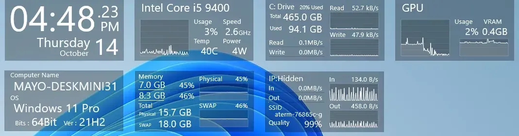 Source documentation preview of Rainmeter-Sys-Monitor for Rainmeter