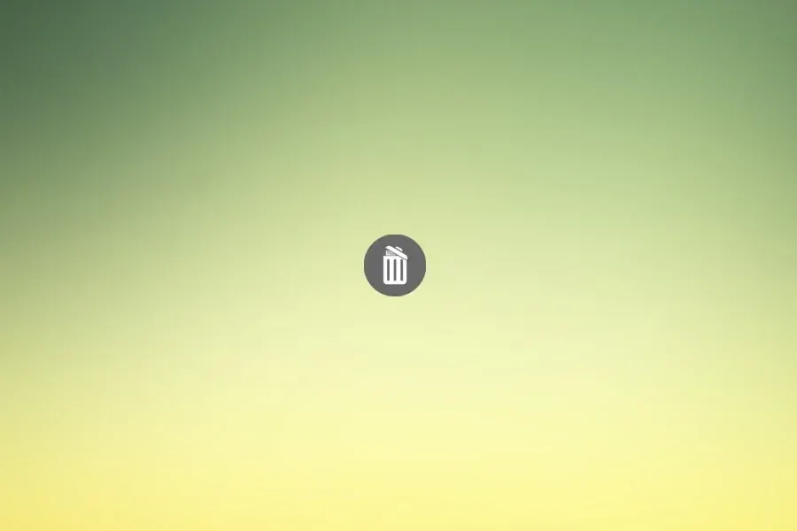 Source preview of Recycle Bin Rainmeter Skin credited to Nimbus2O