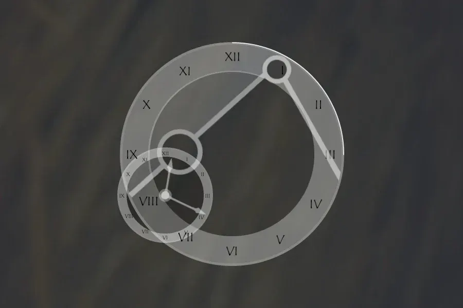 Source preview of RKS Aevum Rainmeter Skin credited to RKsaikia