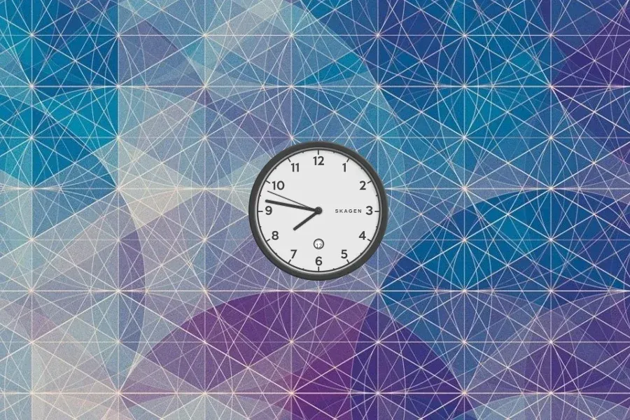 Source preview of Skagen Projekt Rainmeter Skin credited to JoshuaMichaels