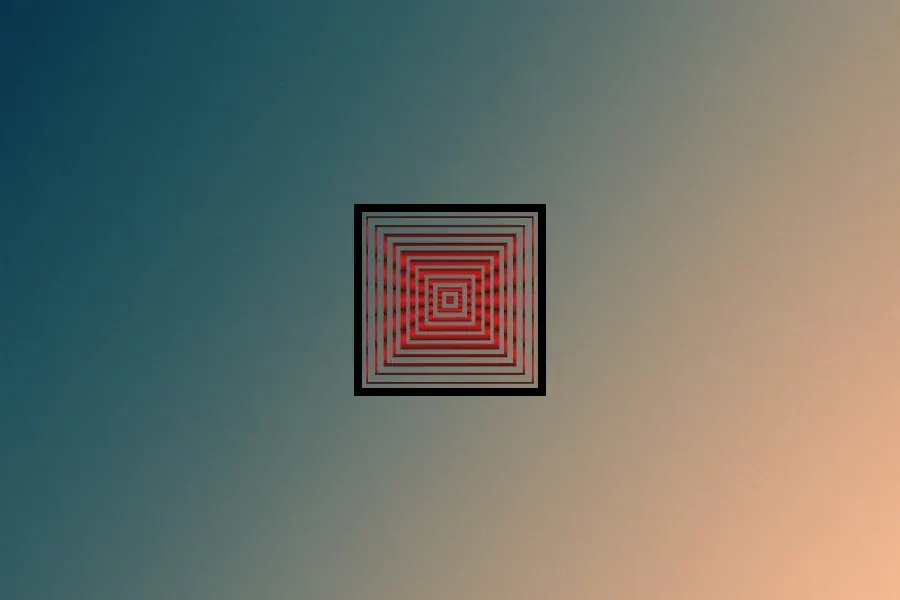 Source preview of Sound Square: A square sound display with solid and gradient color schemes