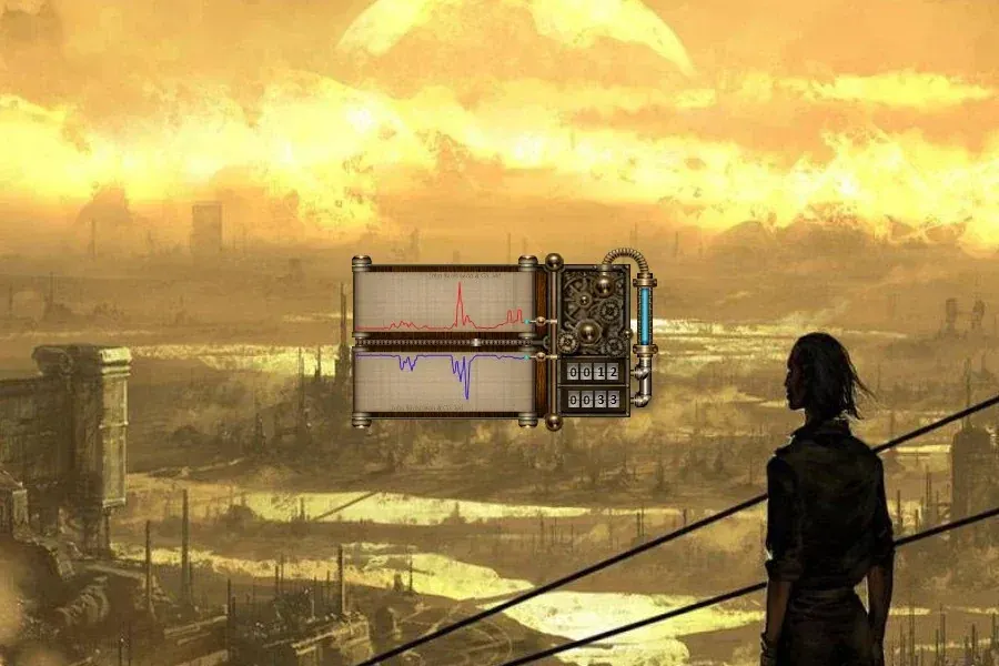 Source preview of Steam Network Rainmeter Skin credited to Mordasius