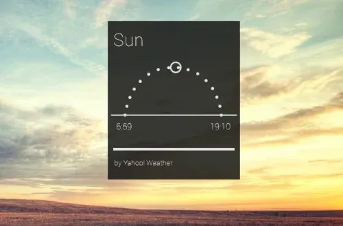 SunRiseSet 1.0 source preview credited to 2ndidentity