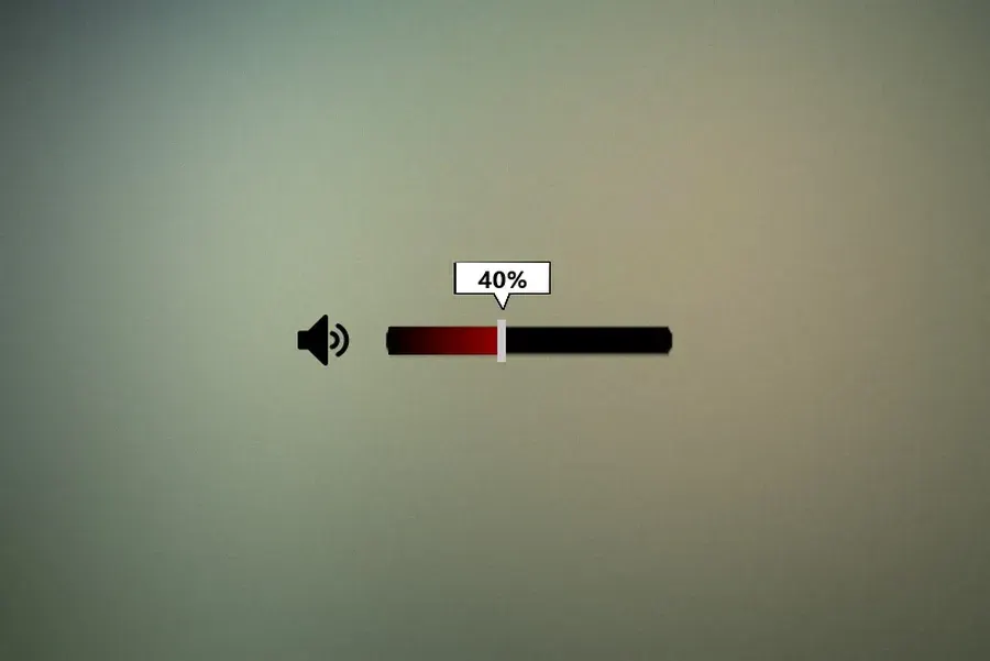 Source preview of Volume Bar Rainmeter Skin credited to themagnumizer