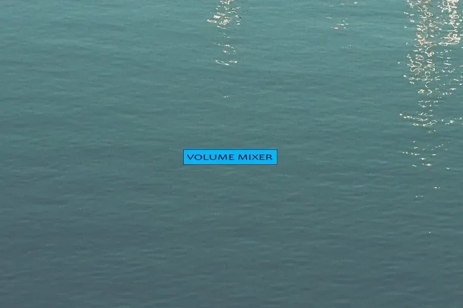 Source preview of Volume Mixer Rainmeter Skin credited to reddit.com