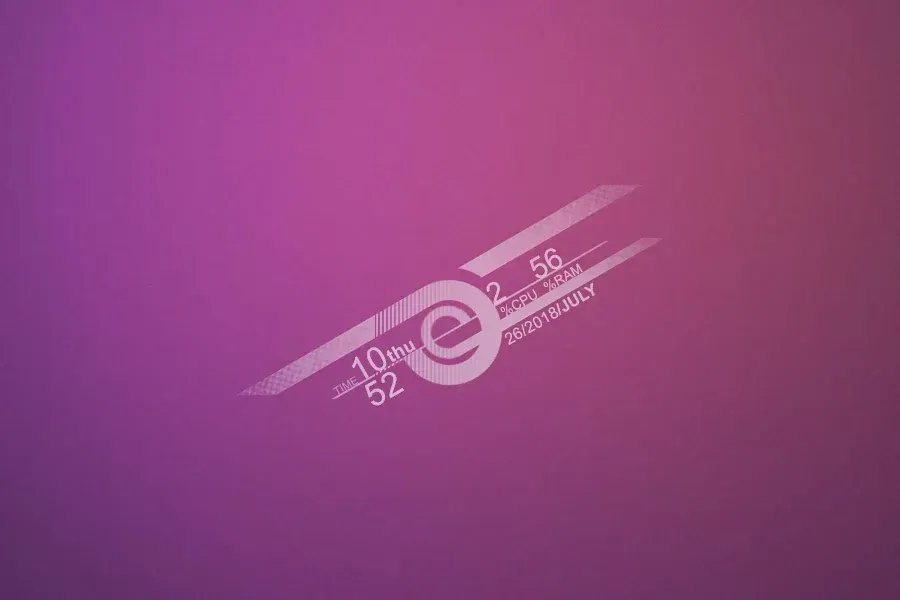 Source preview of War Rainmeter Skin credited to maKrop