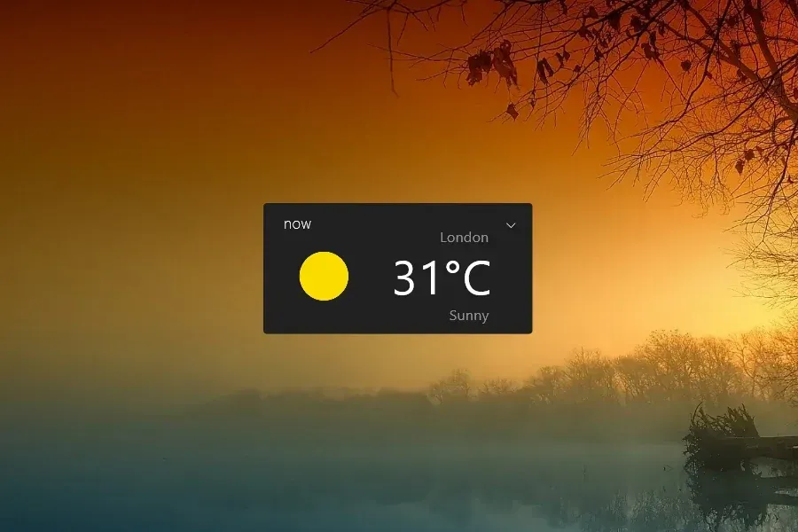 Source preview of Weather+ Rainmeter Skin credited to NiketanG