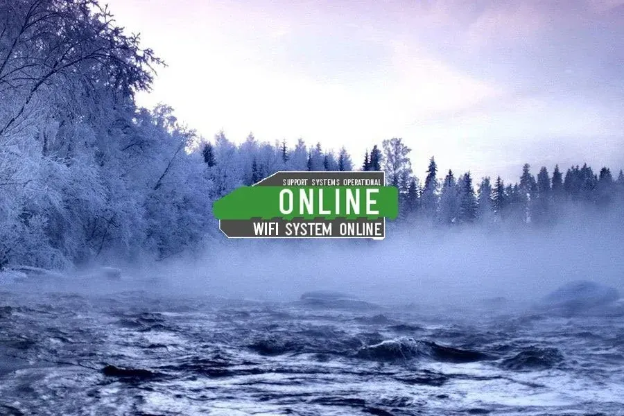 Source preview of WiFi Status Rainmeter Skin credited to WStolt