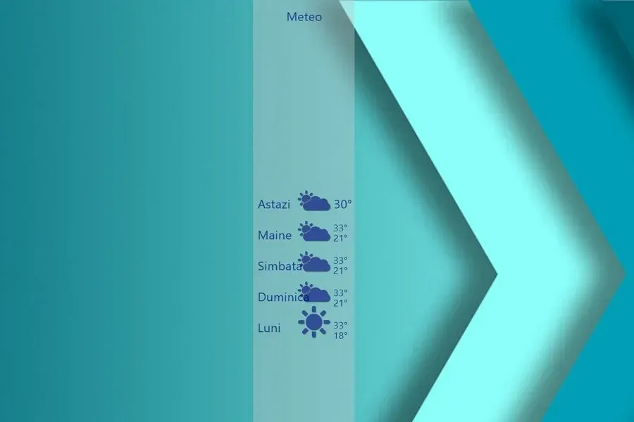 Source preview of wt0 Weather Rainmeter Skin credited to pisac