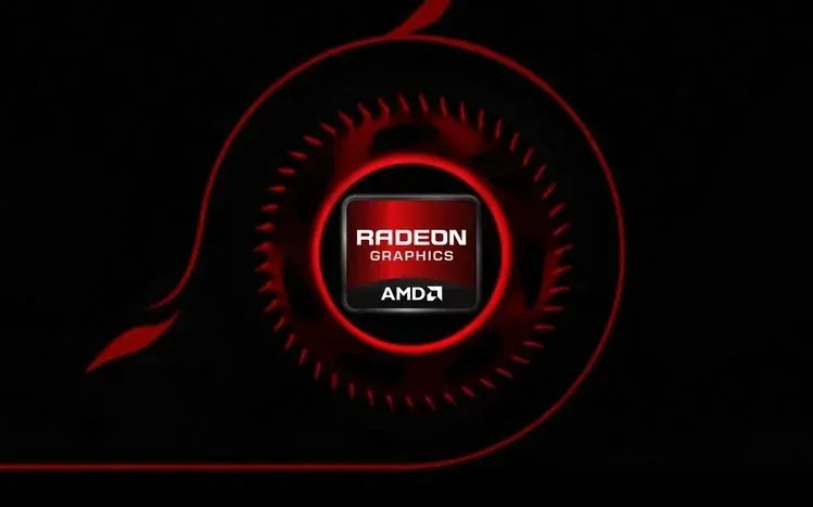 AMD-focused wallpapers referencing the processor and graphics hardware company.