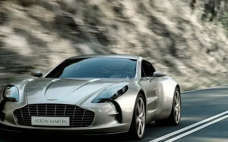 Aston Martin One-77 wallpaper collection featuring the two-door, two-seat coupe.