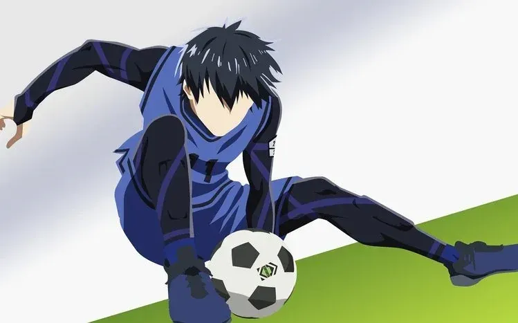 Blue Lock wallpaper collection featuring characters and intense scenes from the soccer anime.