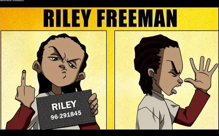 Wallpaper collection themed around The Boondocks cartoon series.