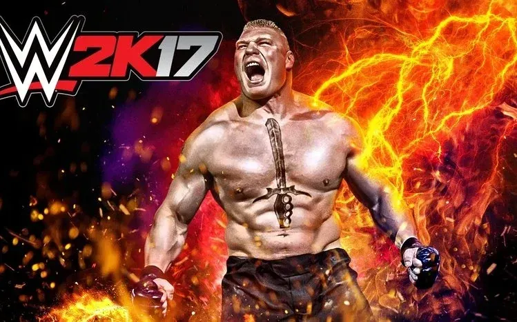 Brock Lesnar wallpapers emphasizing his stature and intense expression.