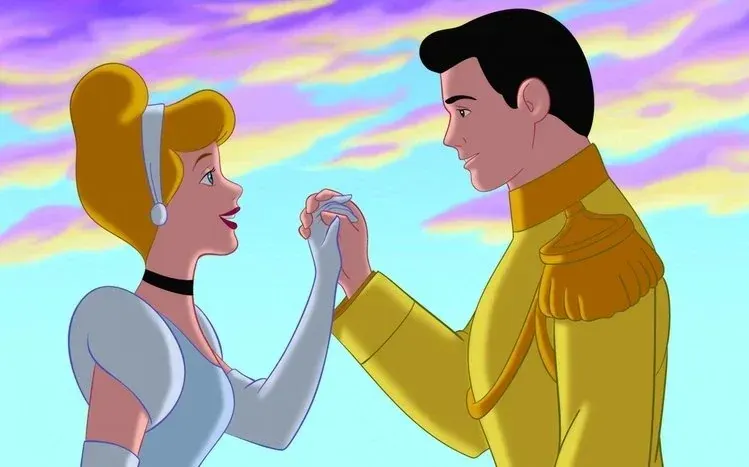 Cinderella wallpaper collection featuring scenes from movie and cartoon depictions.